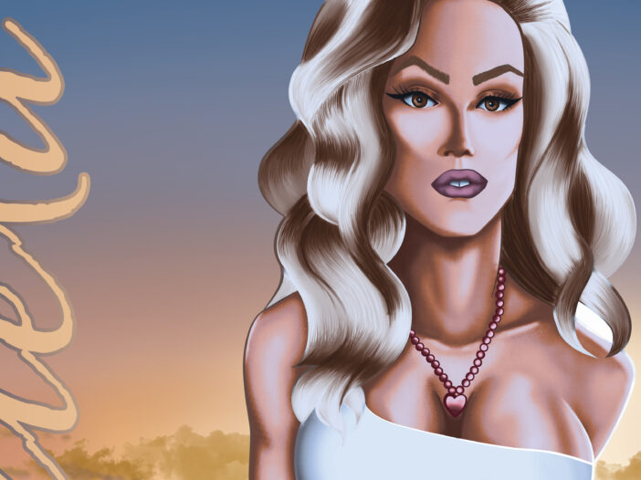 Miciela Pinup Digital Illustration