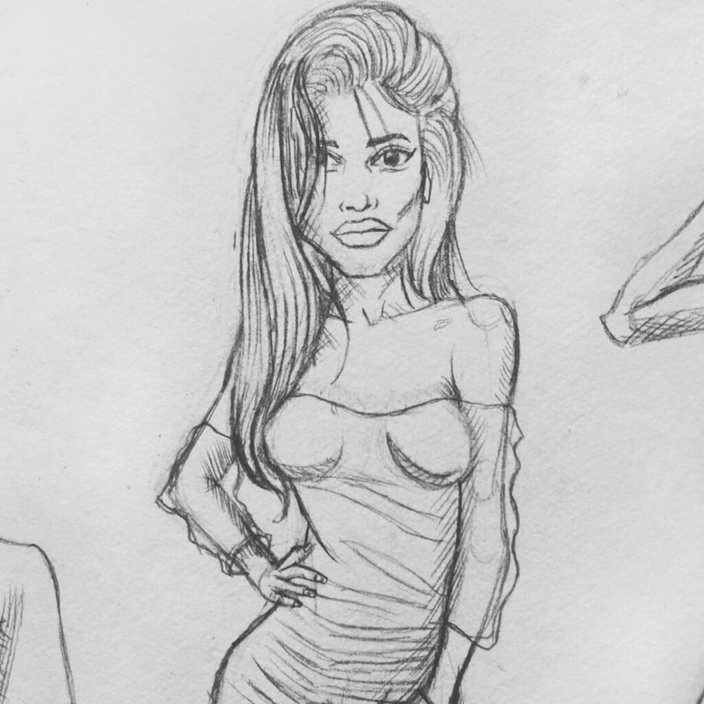 Alejandra sketch